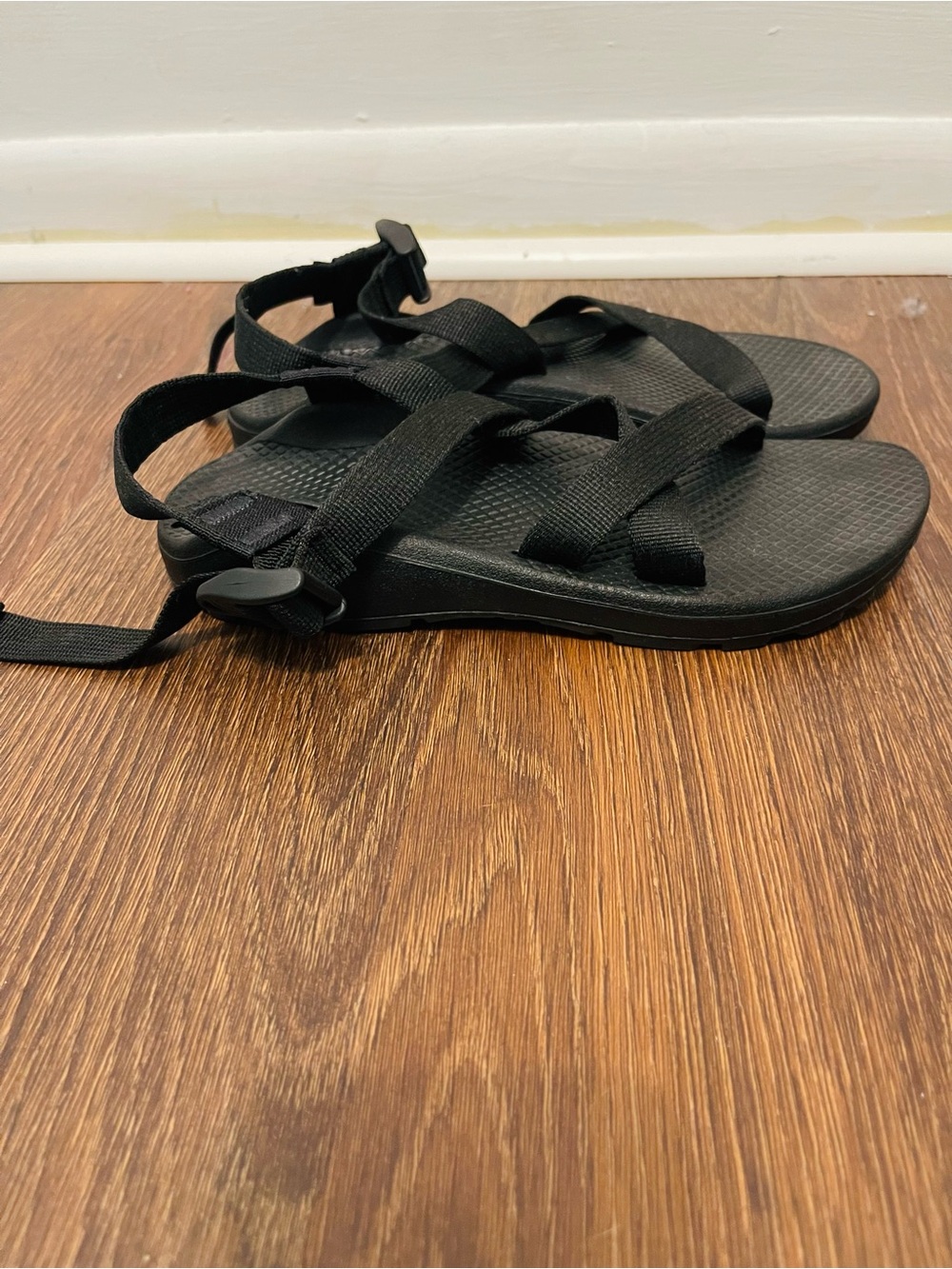 Chaco Black Strappy Outdoor Sandals